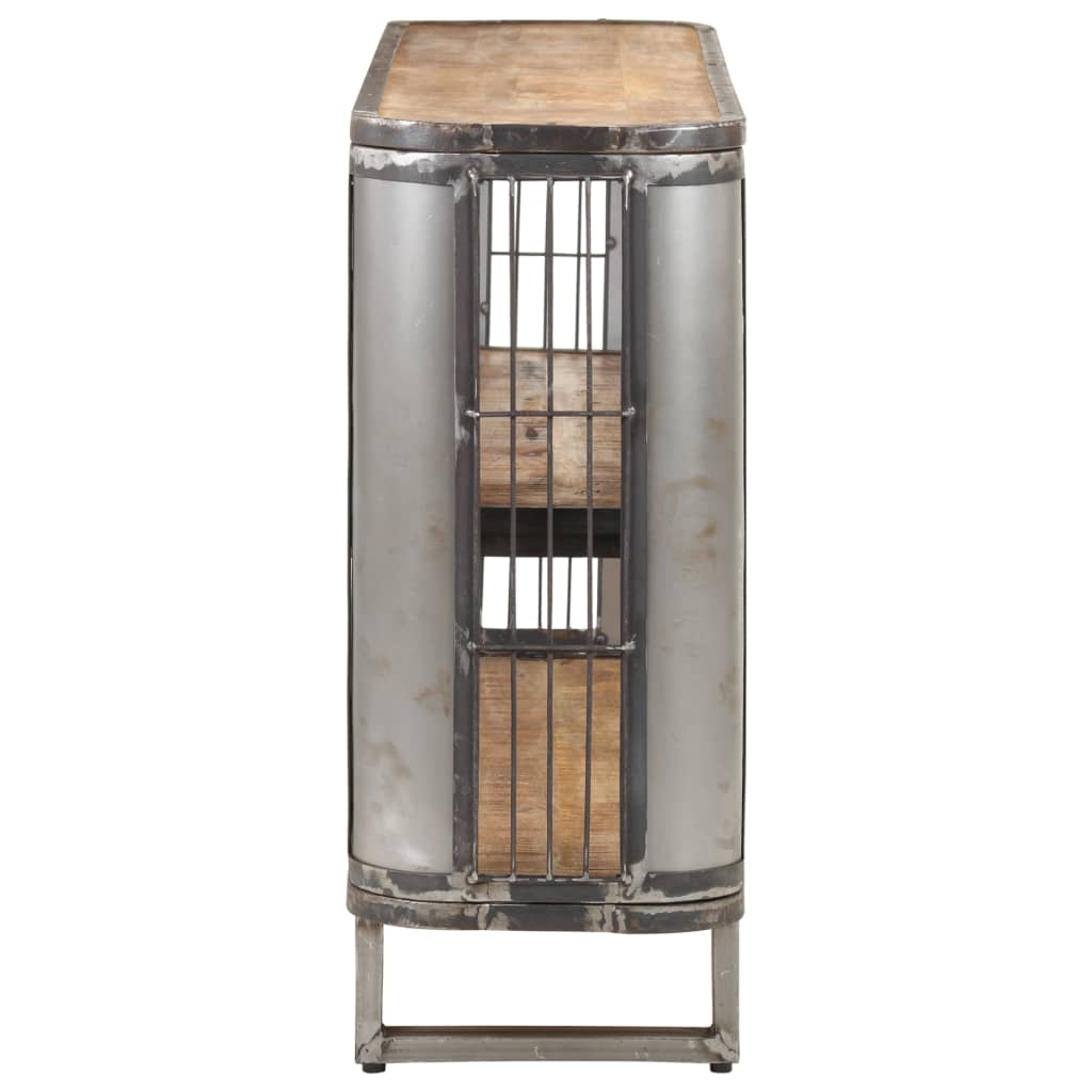 Tömör mangófa tálalószekrény 120 x 30 x 73 cm