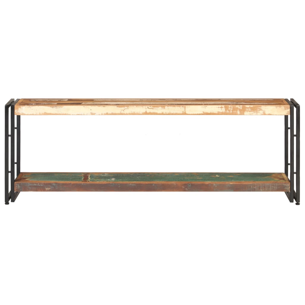 Tömör újrahasznosított fa tv-szekrény 120 x 30 x 40 cm Tömör újrahasznosított fa tv-szekrény 120 x 30 x 40 cm