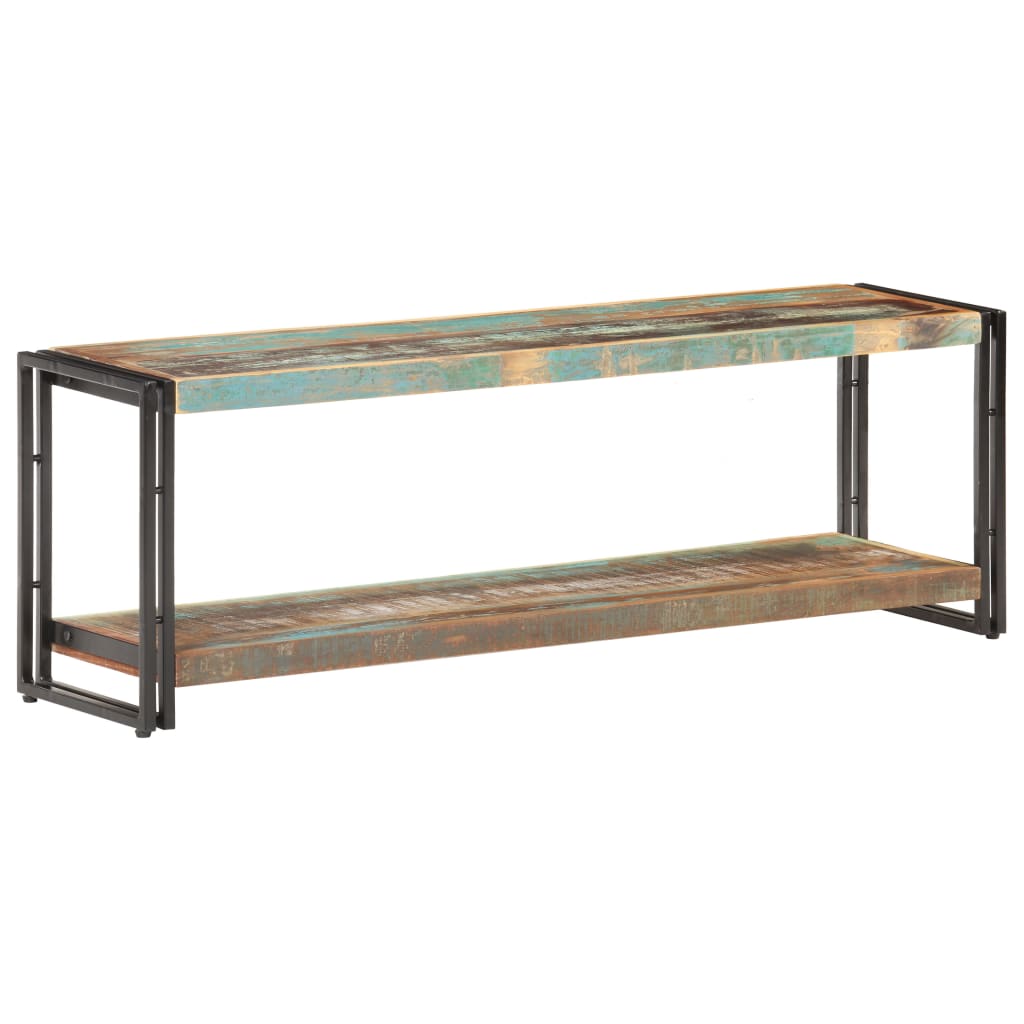 Tömör újrahasznosított fa tv-szekrény 120 x 30 x 40 cm Tömör újrahasznosított fa tv-szekrény 120 x 30 x 40 cm