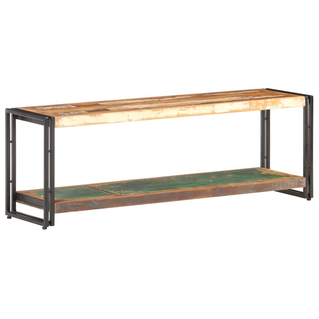 Tömör újrahasznosított fa tv-szekrény 120 x 30 x 40 cm Tömör újrahasznosított fa tv-szekrény 120 x 30 x 40 cm