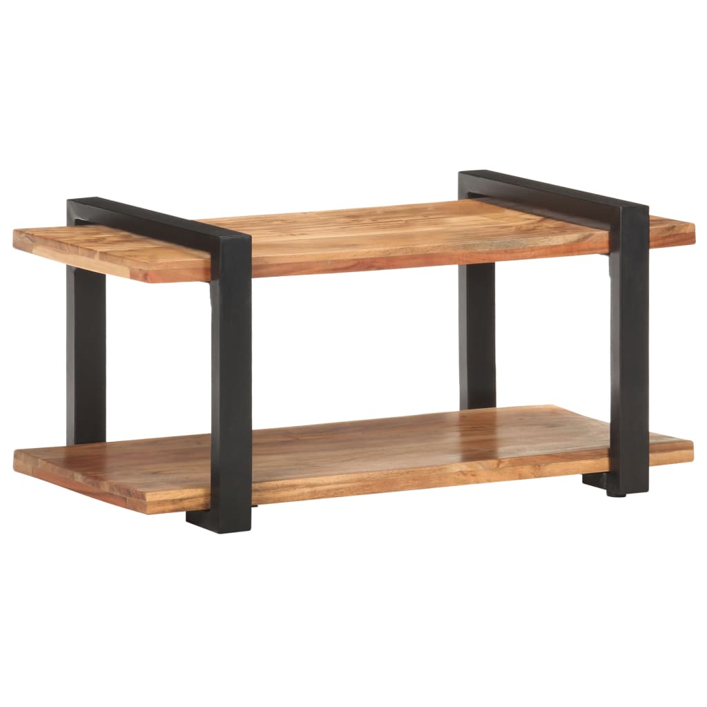 Tömör akácfa tv-szekrény 90 x 40 x 40 cm Tömör akácfa tv-szekrény 90 x 40 x 40 cm