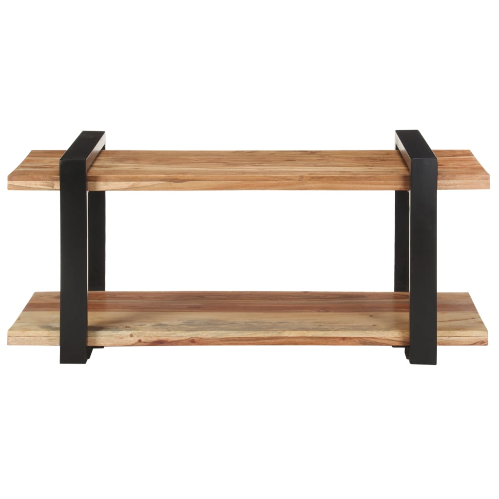 Tömör akácfa tv-szekrény 90 x 40 x 40 cm Tömör akácfa tv-szekrény 90 x 40 x 40 cm