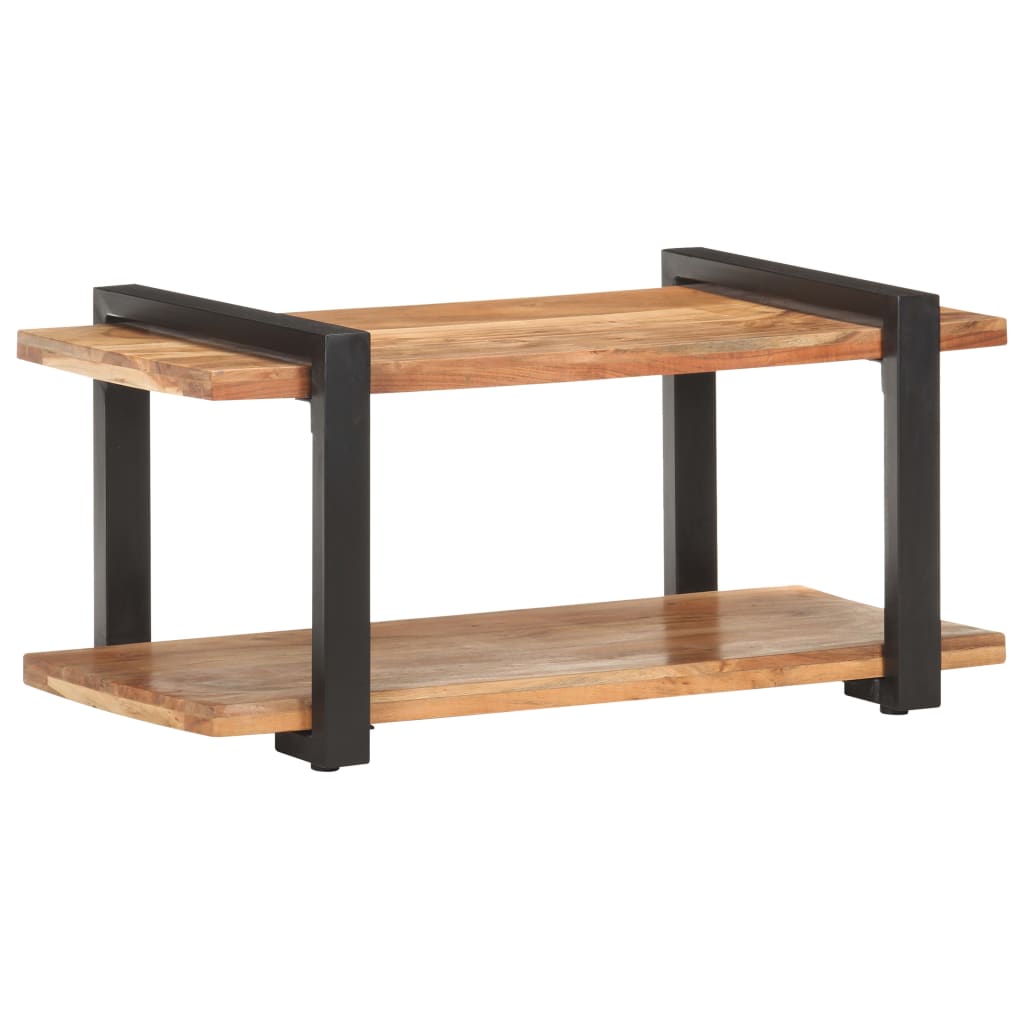 Tömör akácfa tv-szekrény 90 x 40 x 40 cm Tömör akácfa tv-szekrény 90 x 40 x 40 cm