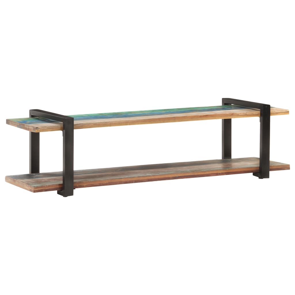 Tömör újrahasznosított fa tv-szekrény 160 x 40 x 40 cm Tömör újrahasznosított fa tv-szekrény 160 x 40 x 40 cm