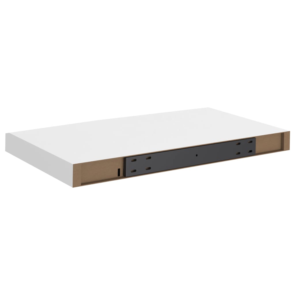 2 db fehér mdf fali polc 50 x 23 x 3,8 cm 2 db fehér mdf fali polc 50 x 23 x 3,8 cm