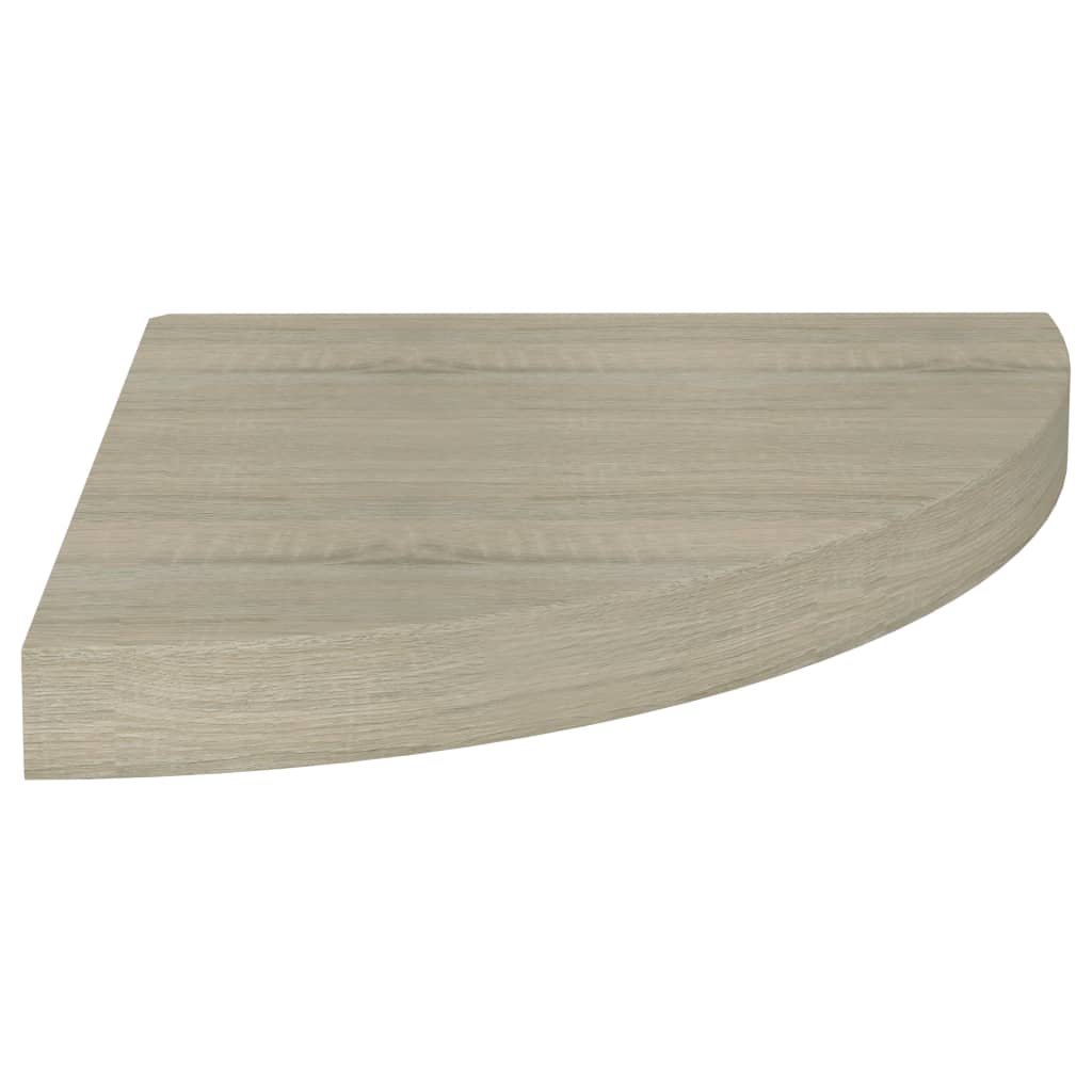 4 db tölgyszínű mdf lebegő sarokpolc 35 x 35 x 3,8 cm 4 db tölgyszínű mdf lebegő sarokpolc 35 x 35 x 3,8 cm
