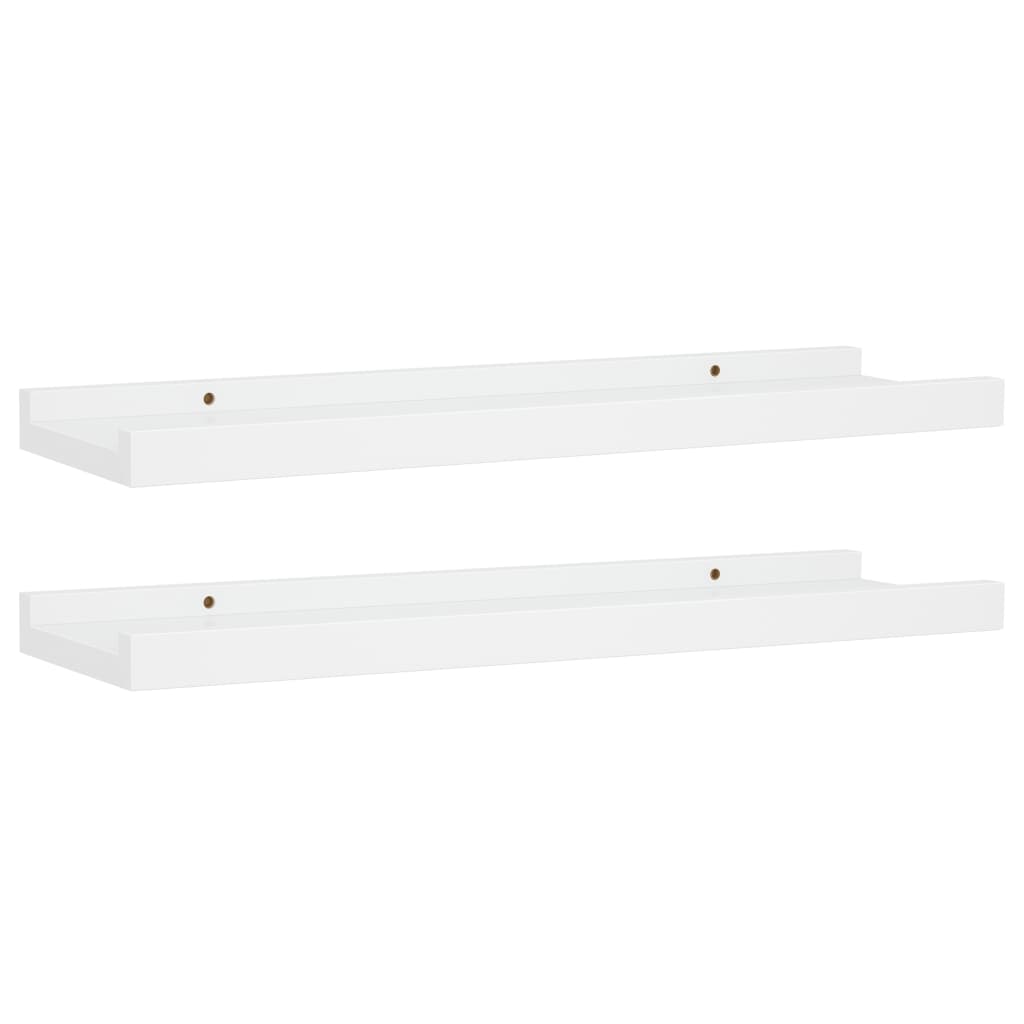 2 db fehér mdf szegélypolc képkeretekhez 40 x 9 x 3 cm 2 db fehér mdf szegélypolc képkeretekhez 40 x 9 x 3 cm