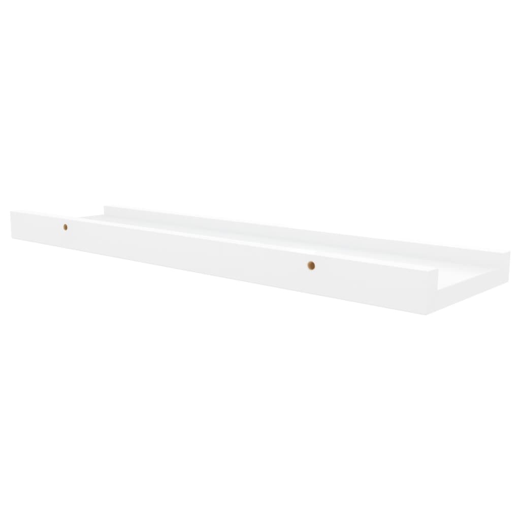2 db fehér mdf szegélypolc képkeretekhez 40 x 9 x 3 cm 2 db fehér mdf szegélypolc képkeretekhez 40 x 9 x 3 cm