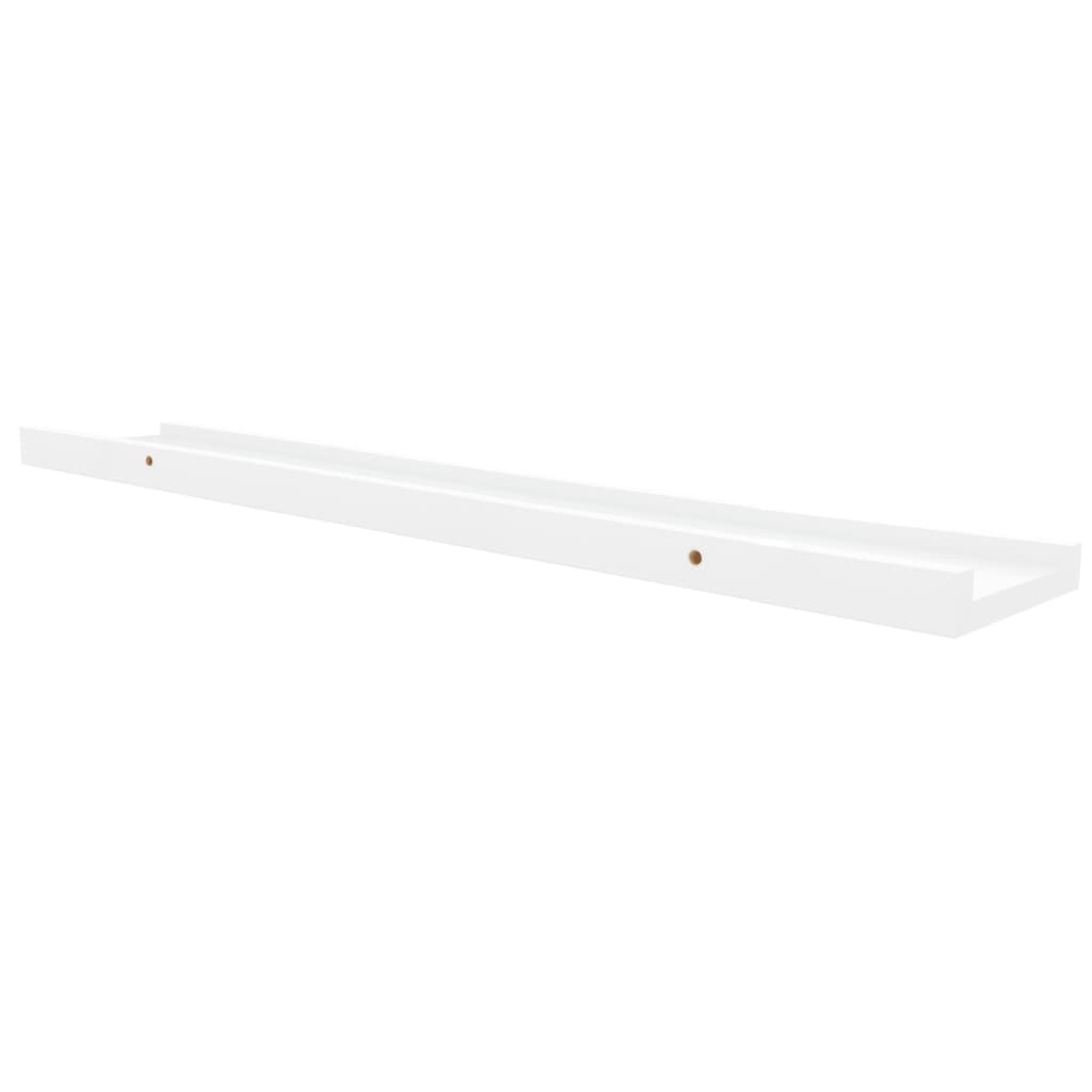 2 db fehér mdf szegélypolc képkeretekhez 80 x 9 x 3 cm 2 db fehér mdf szegélypolc képkeretekhez 80 x 9 x 3 cm