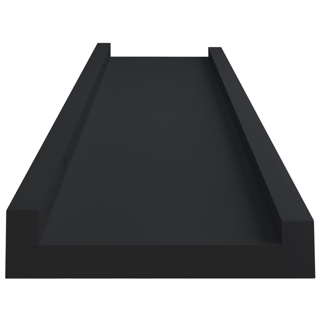 2 db fekete mdf szegélypolc képkeretekhez 40 x 9 x 3 cm 2 db fekete mdf szegélypolc képkeretekhez 40 x 9 x 3 cm