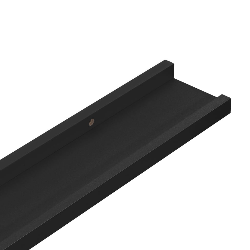 2 db fekete mdf szegélypolc képkeretekhez 40 x 9 x 3 cm 2 db fekete mdf szegélypolc képkeretekhez 40 x 9 x 3 cm