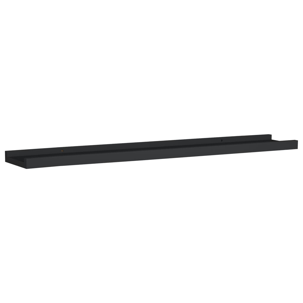 2 db fekete mdf szegélypolc képkeretekhez 80 x 9 x 3 cm 2 db fekete mdf szegélypolc képkeretekhez 80 x 9 x 3 cm