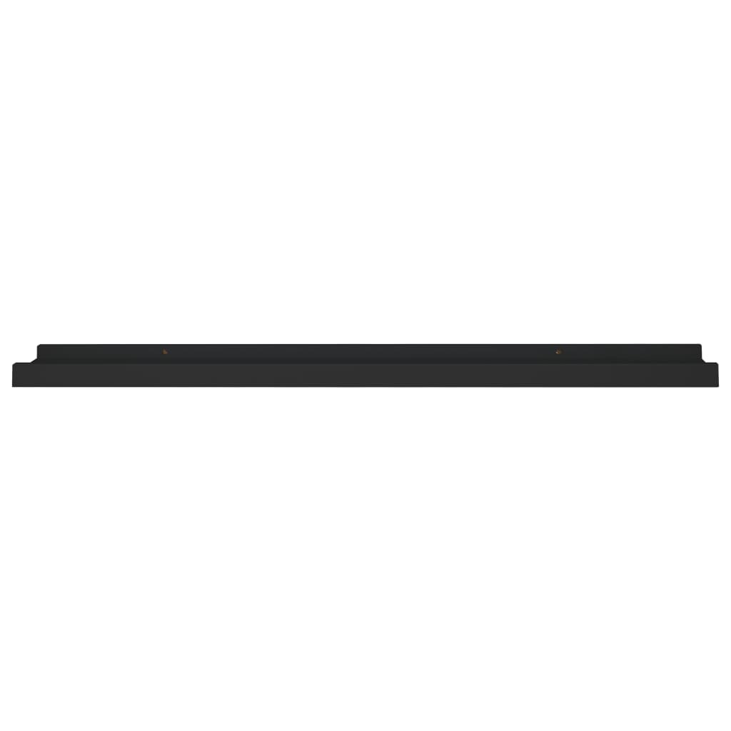 2 db fekete mdf szegélypolc képkeretekhez 80 x 9 x 3 cm 2 db fekete mdf szegélypolc képkeretekhez 80 x 9 x 3 cm