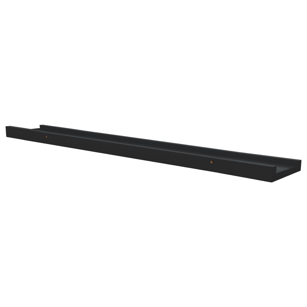 2 db fekete mdf szegélypolc képkeretekhez 80 x 9 x 3 cm 2 db fekete mdf szegélypolc képkeretekhez 80 x 9 x 3 cm