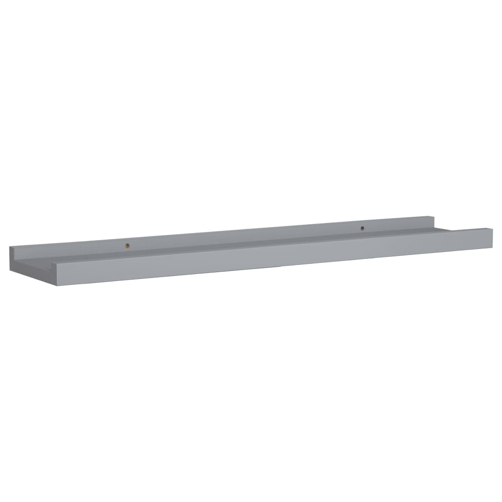 2 db szürke mdf szegélypolc képkeretekhez 60 x 9 x 3 cm 2 db szürke mdf szegélypolc képkeretekhez 60 x 9 x 3 cm