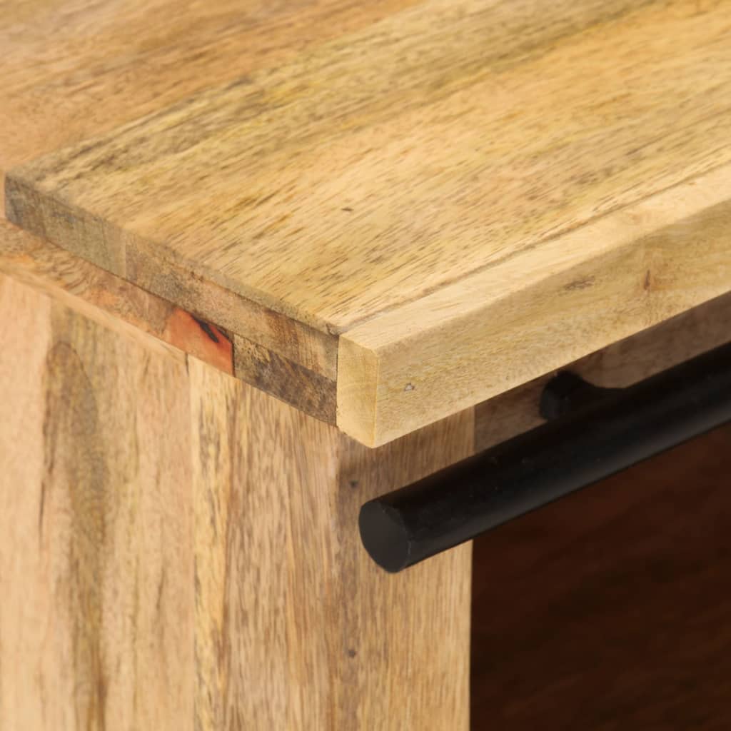 Tömör mangófa tv-szekrény 90 x 35 x 40 cm