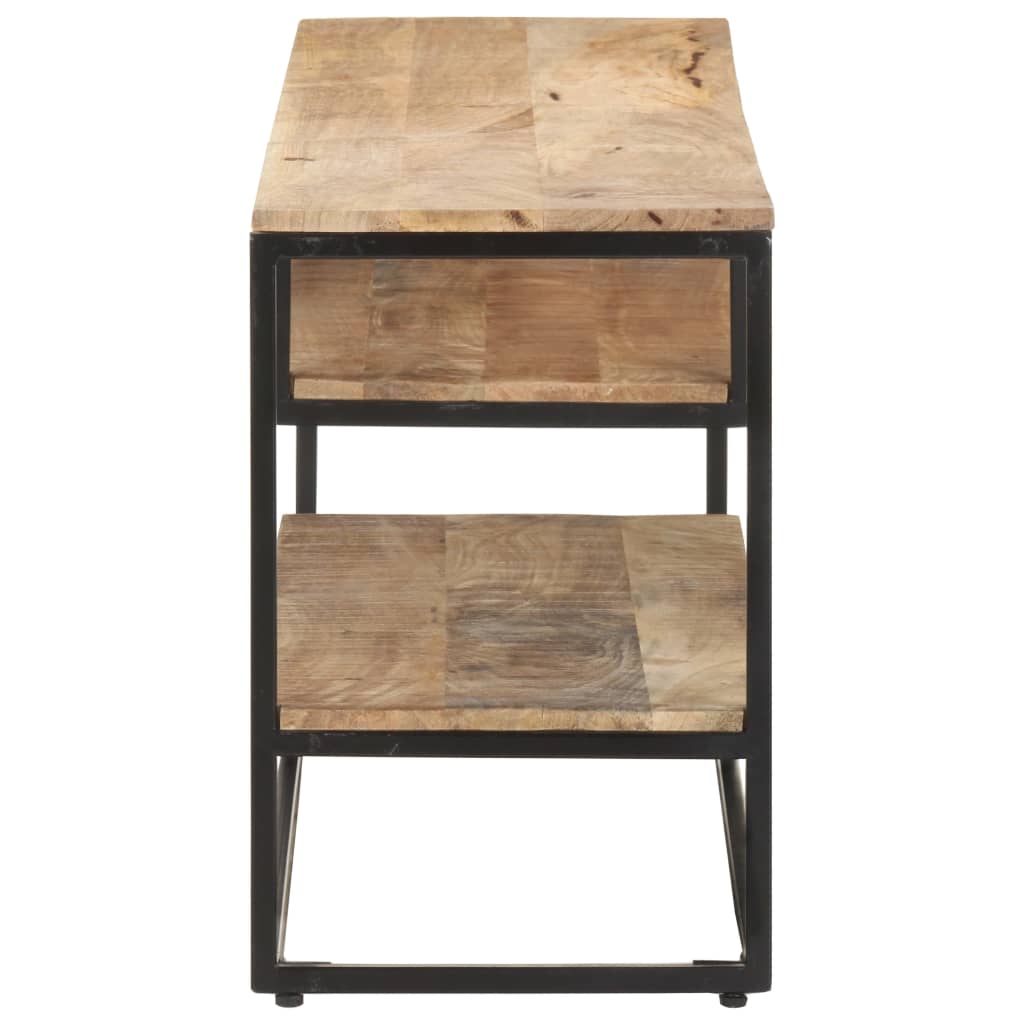 Nyers mangófa tv-szekrény 130 x 30 x 45 cm