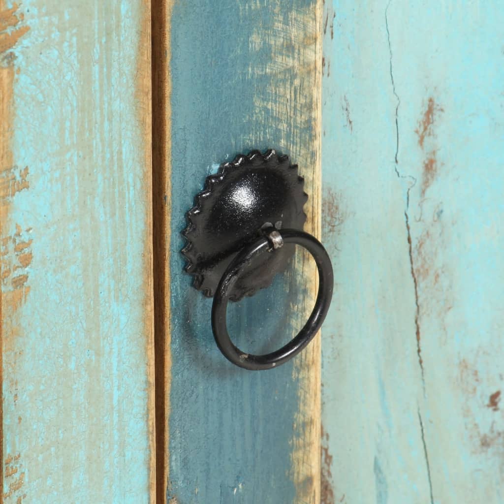 Tömör újrahasznosított fa tálalószekrény 172 x 35 x 80 cm