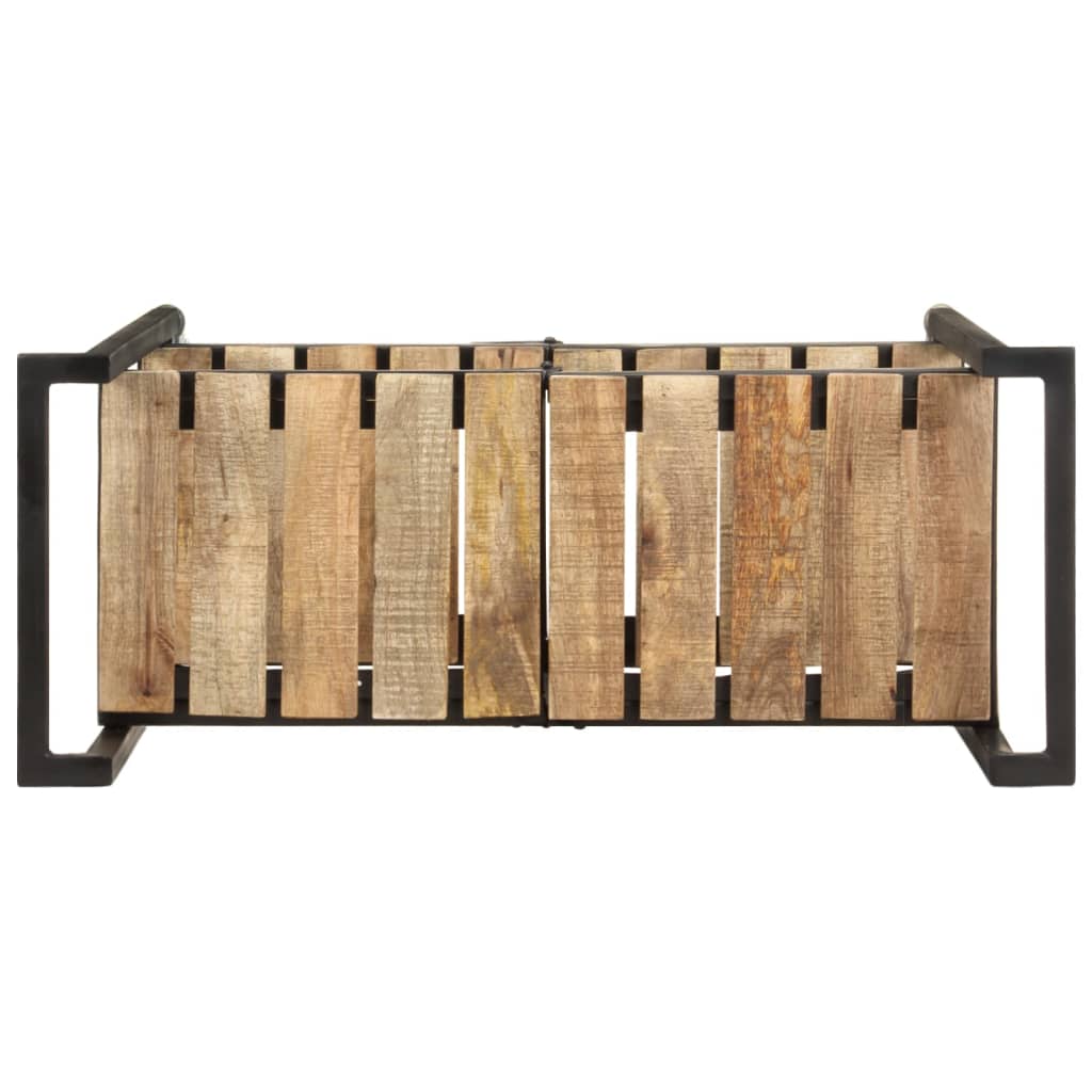 Tömör mangófa zsúrkocsi 87 x 36 x 81 cm