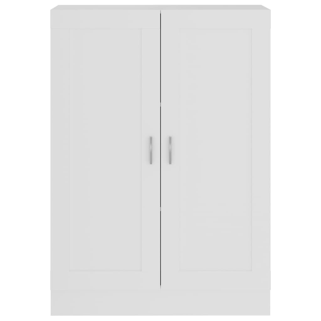 Fehér forgácslap könyvszekrény 82,5 x 30,5 x 115 cm