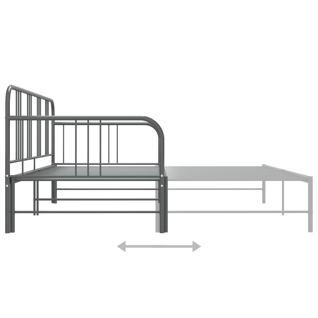 Szrüke fém kihúzható kanapéágy-keret 90 x 200 cm