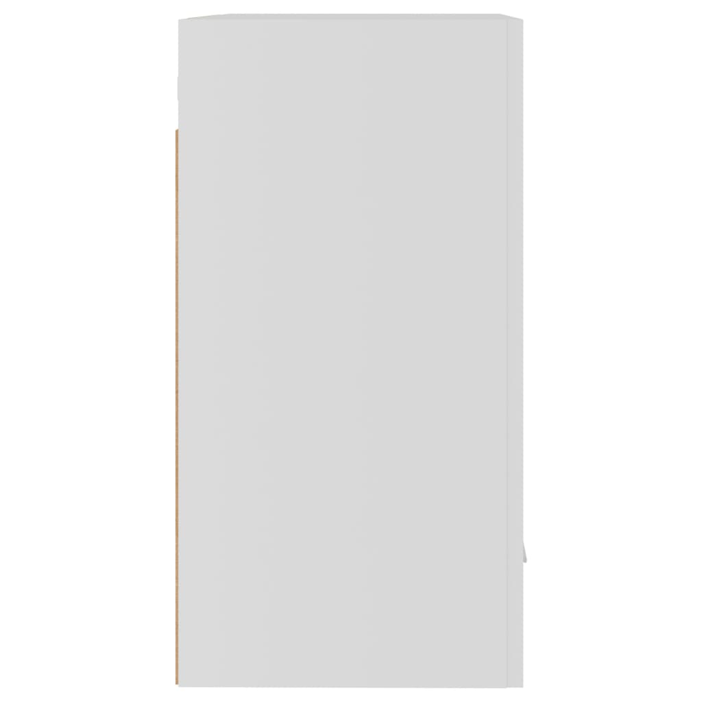 2 db fehér forgácslap függő szekrény 50 x 31 x 60 cm