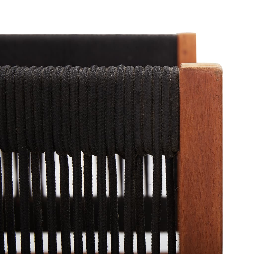 Tömör akácfa kerti szék párnával