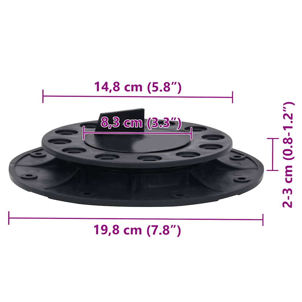 10 db állítható láb deszkázathoz 20-30 mm