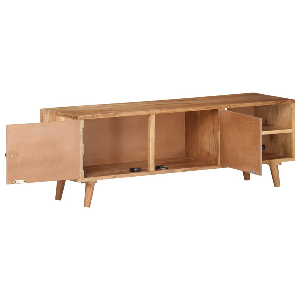 Tömör akácfa tv-szekrény 115 x 30 x 39 cm