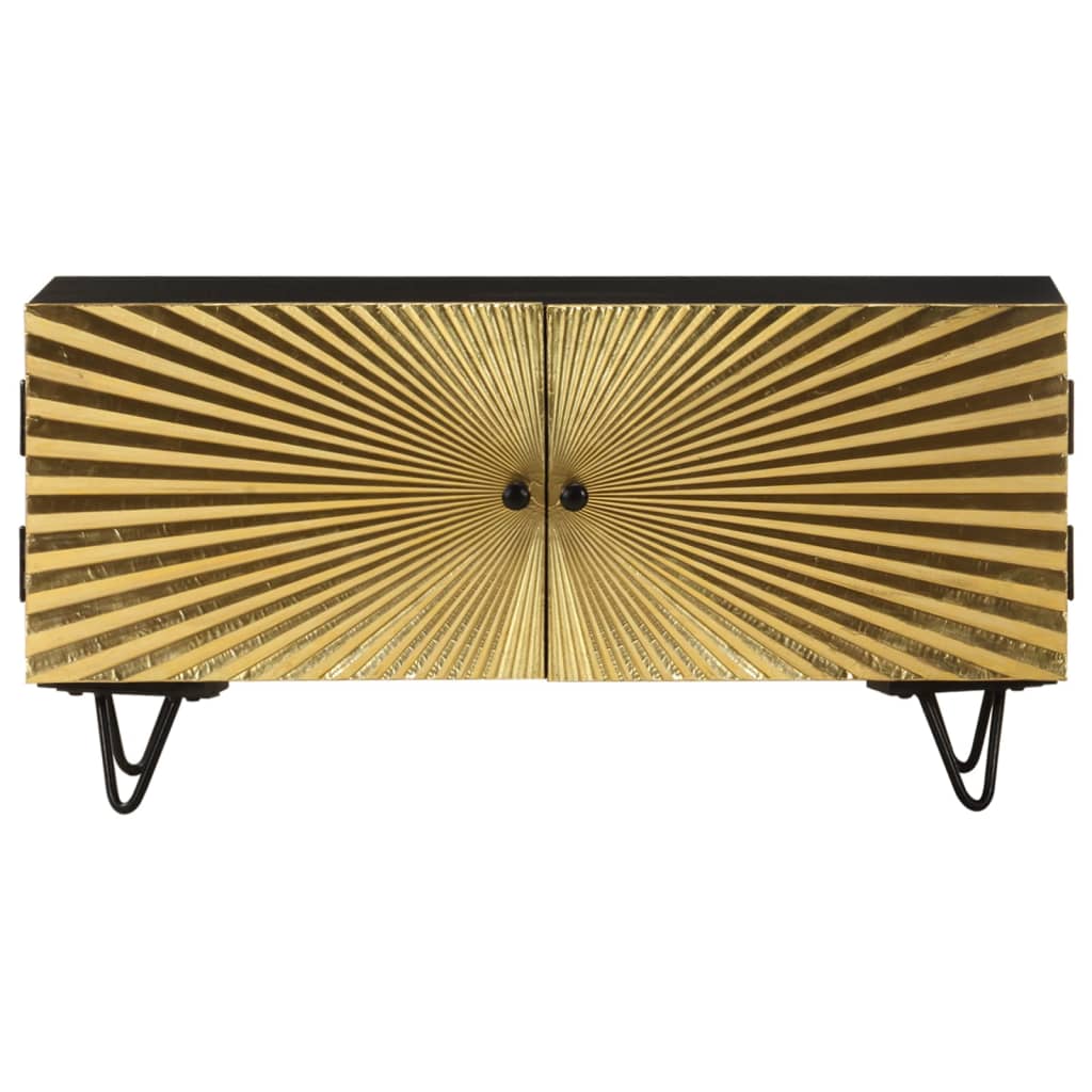 Tömör mangófa tv-szekrény 90 x 30 x 45 cm Tömör mangófa tv-szekrény 90 x 30 x 45 cm