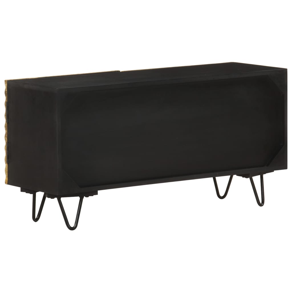 Tömör mangófa tv-szekrény 90 x 30 x 45 cm Tömör mangófa tv-szekrény 90 x 30 x 45 cm