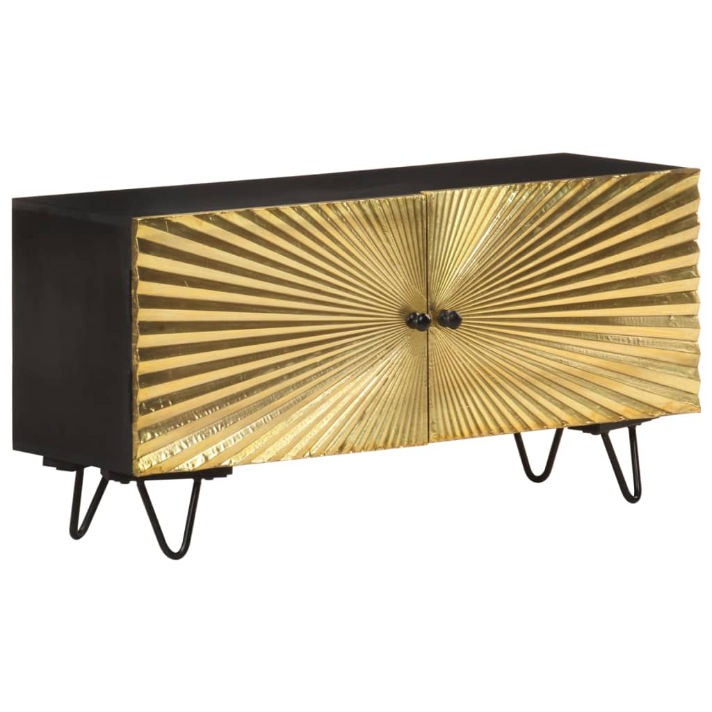 Tömör mangófa tv-szekrény 90 x 30 x 45 cm Tömör mangófa tv-szekrény 90 x 30 x 45 cm