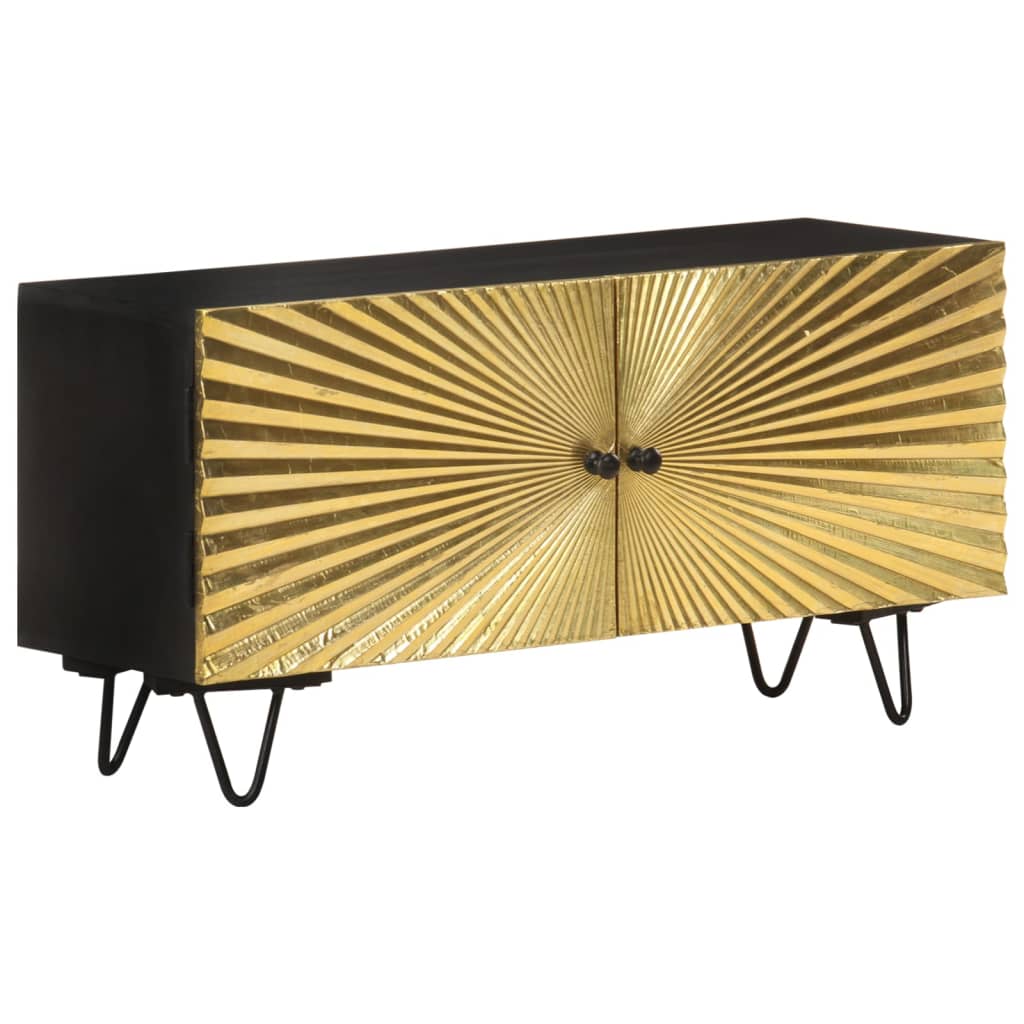 Tömör mangófa tv-szekrény 90 x 30 x 45 cm Tömör mangófa tv-szekrény 90 x 30 x 45 cm