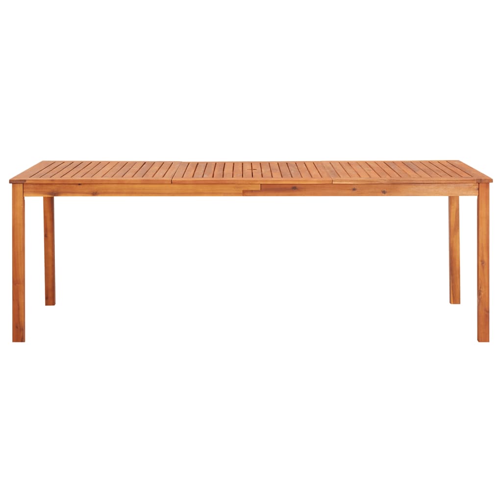 3058093 9 piece garden dining set with cushions solid acacia wood (45963+312130+2x312131)