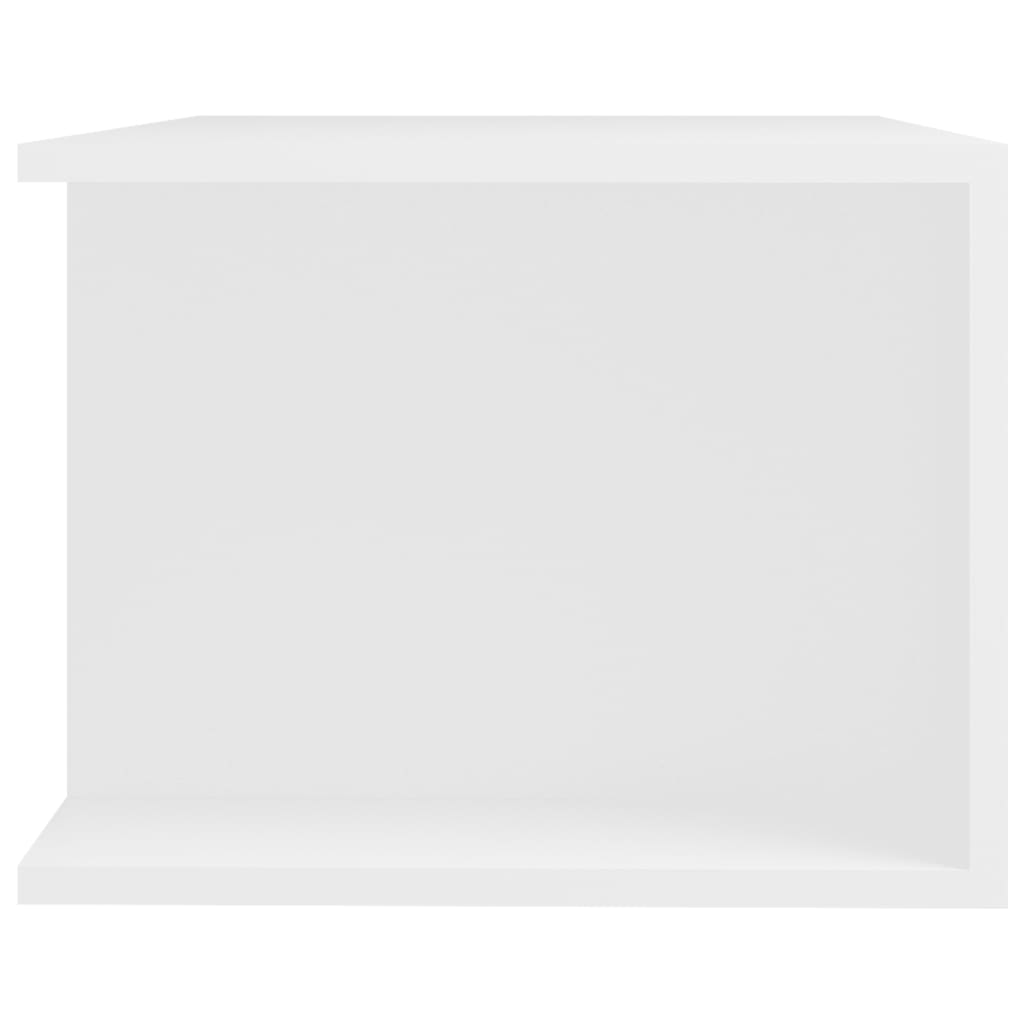 Fehér tv-szekrény led-lámpákkal 90 x 39 x 30 cm