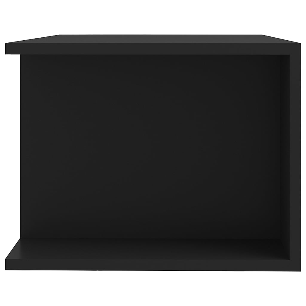 Fekete tv-szekrény led lámpákkal 90 x 39 x 30 cm Fekete tv-szekrény led lámpákkal 90 x 39 x 30 cm