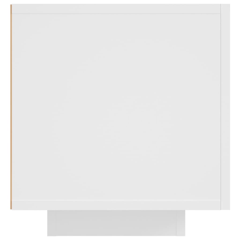 Fehér tv-szekrény led-lámpákkal 160 x 35 x 40 cm Fehér tv-szekrény led-lámpákkal 160 x 35 x 40 cm
