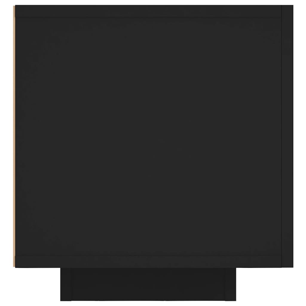 Fekete tv-szekrény led-lámpákkal 160 x 35 x 40 cm Fekete tv-szekrény led-lámpákkal 160 x 35 x 40 cm