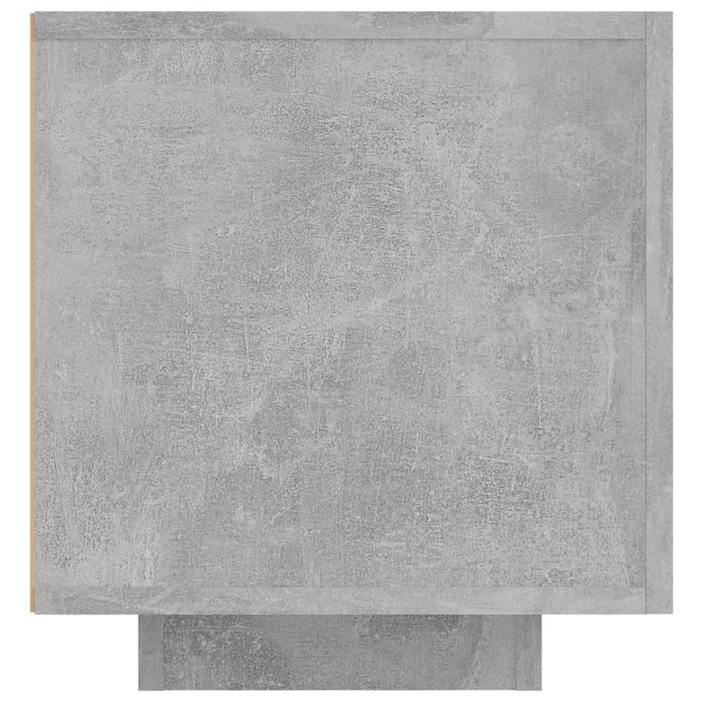 Betonszürke tv-szekrény led-lámpákkal 160 x 35 x 40 cm