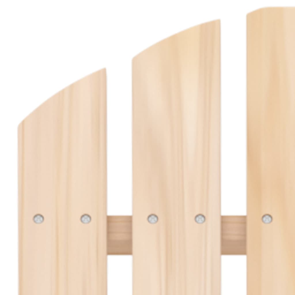 Tömör fenyőfa kerti adirondack hintaszék