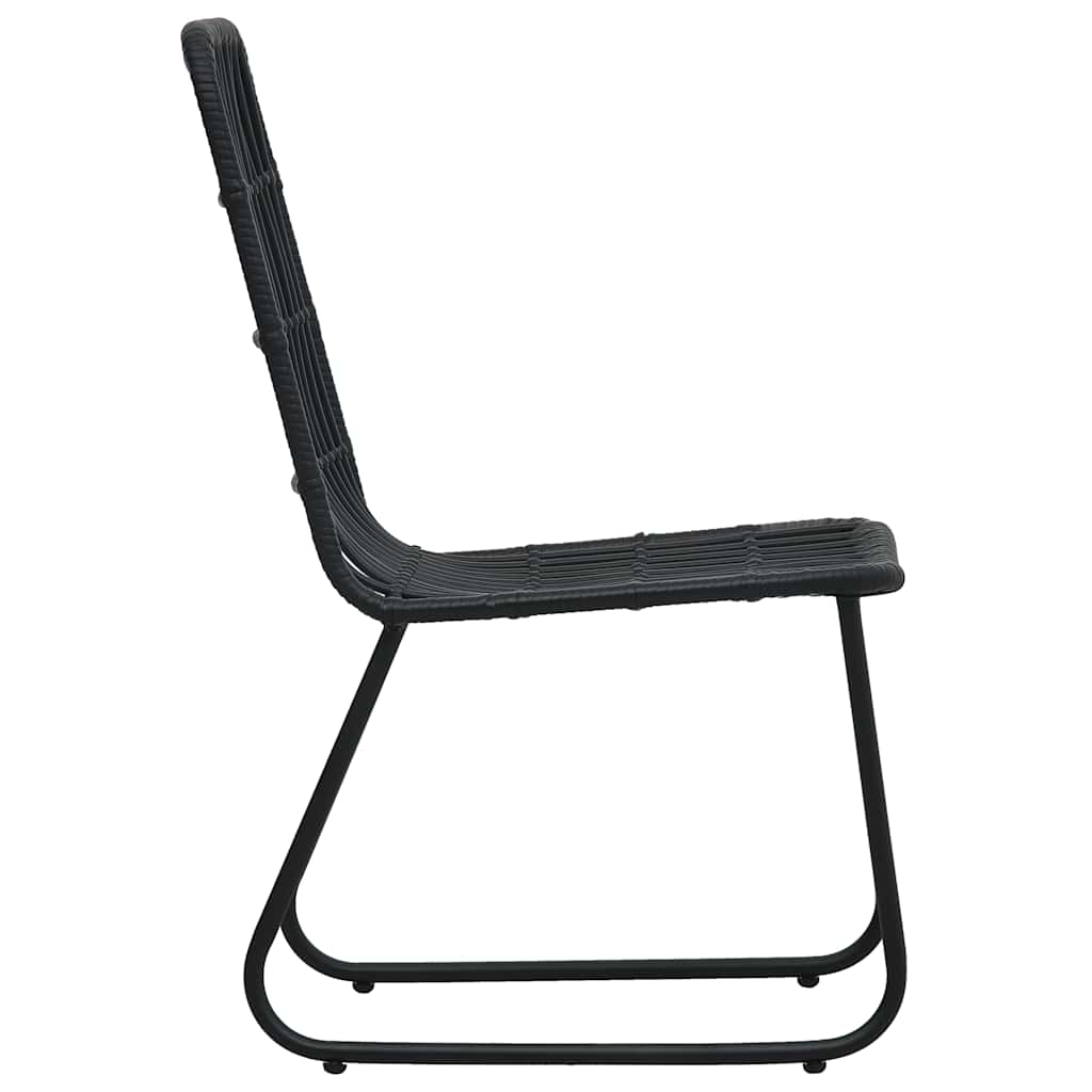 9 részes polyrattan és üveg kültéri étkezőgarnitúra