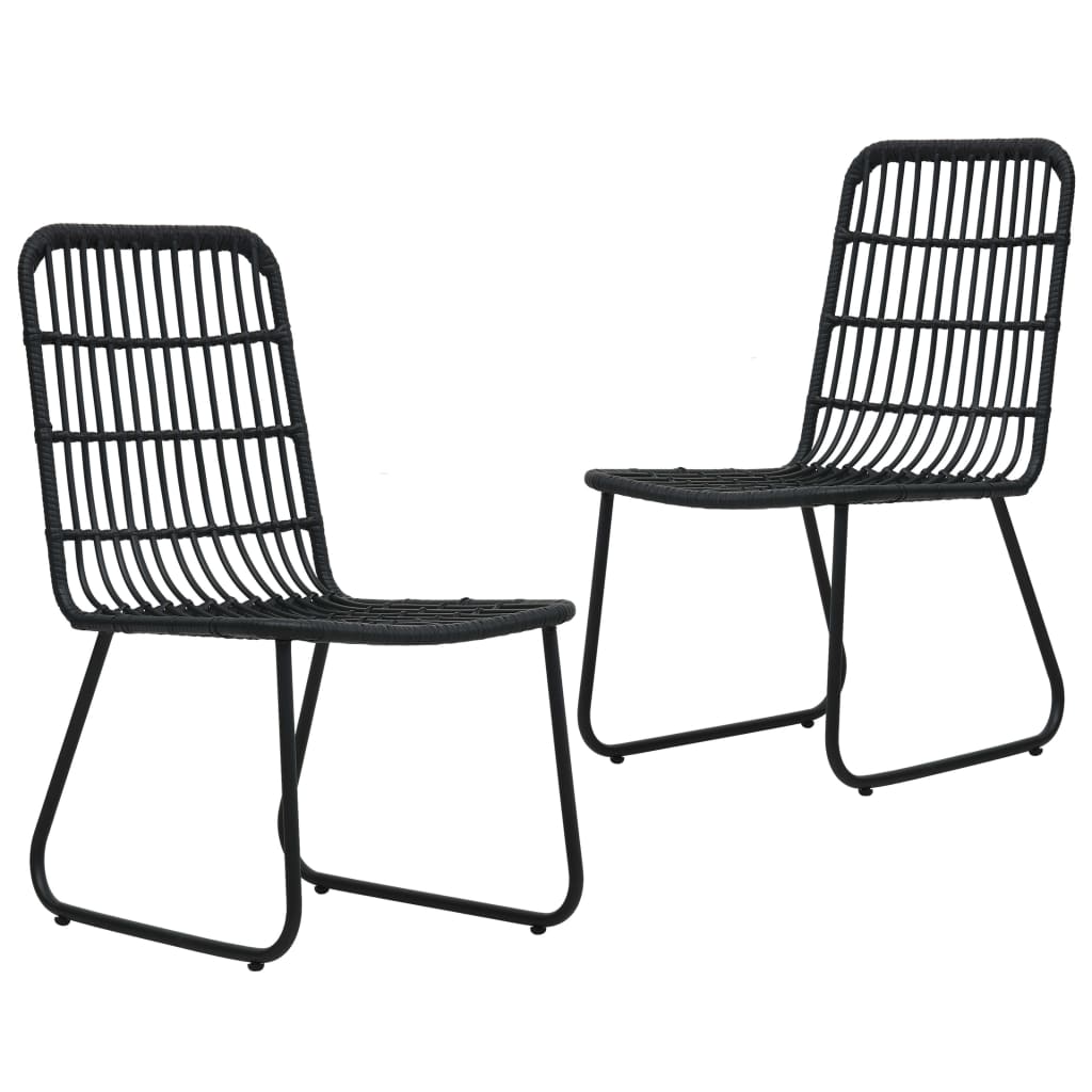 3 részes polyrattan és üveg kültéri étkezőgarnitúra