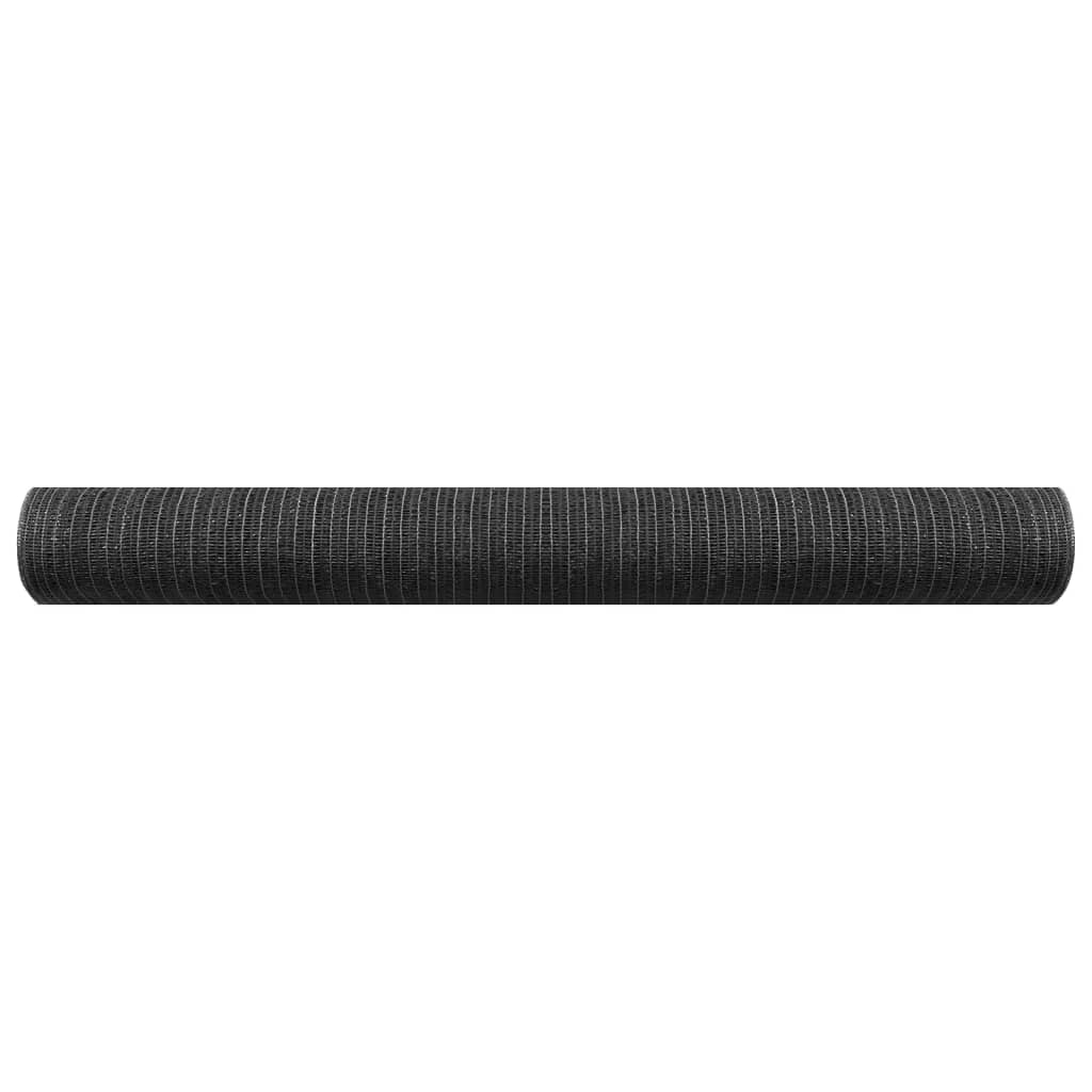Antracitszürke hdpe belátásgátló háló 1,2 x 10 m 150 g/m²