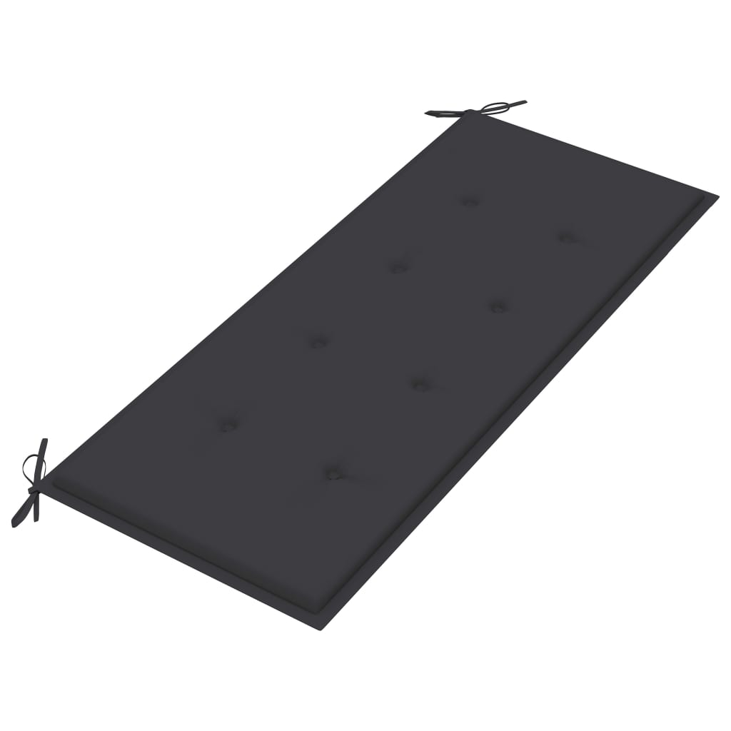Bambusz kerti pad párnával 120 cm