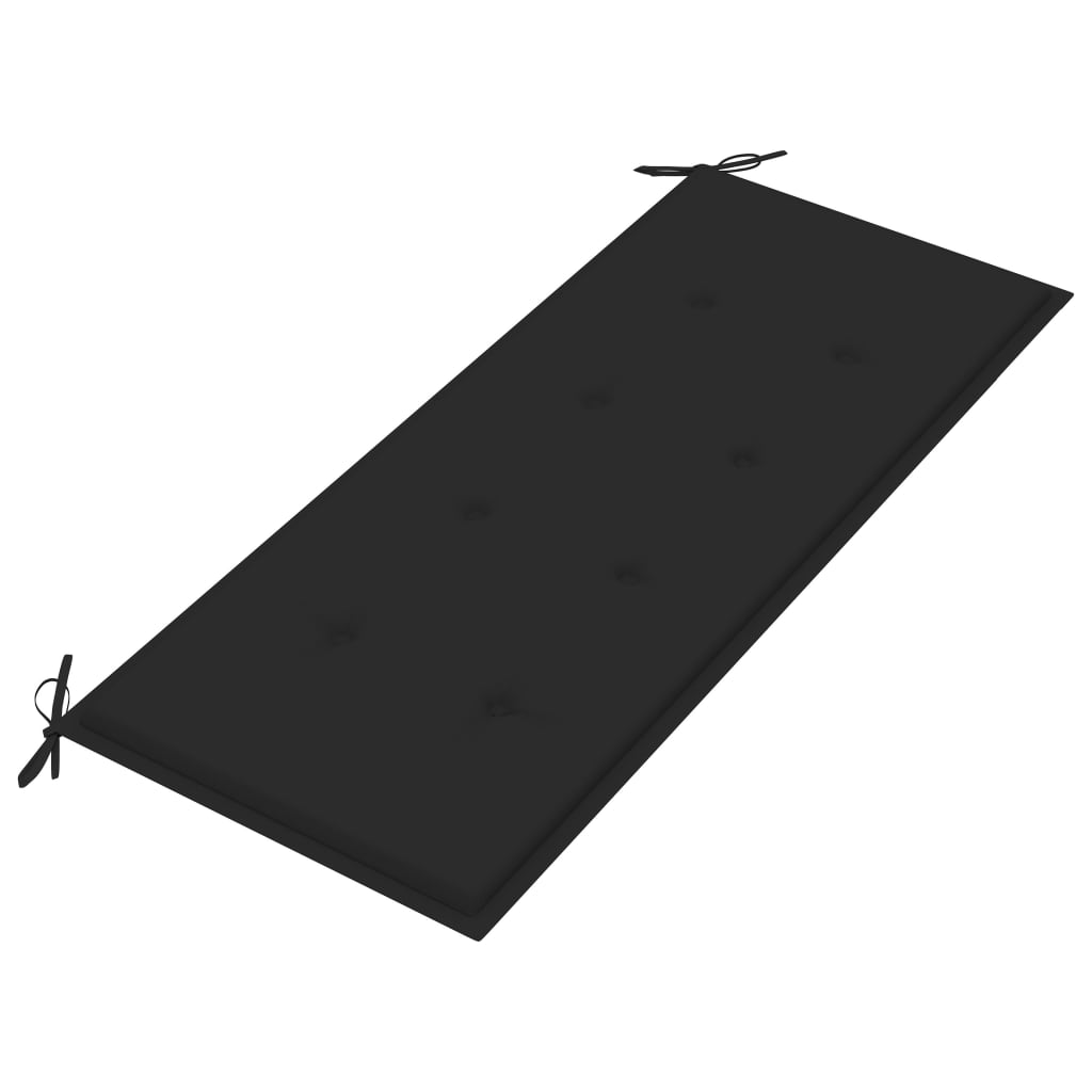 Bambusz kerti pad párnával 120 cm