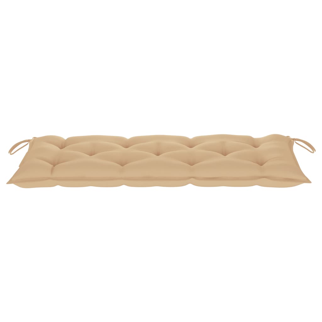 Bambusz kerti pad párnával 120 cm