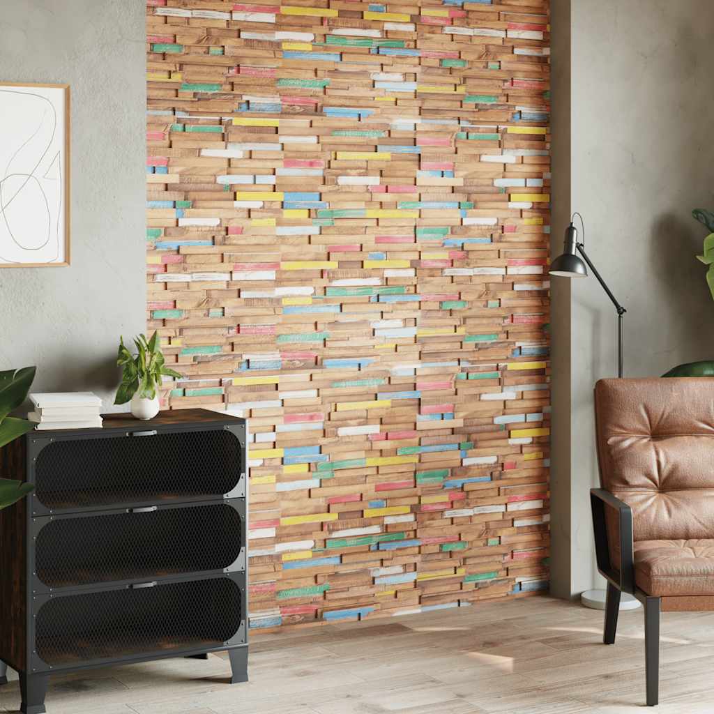 10 db tömör tíkfa falburkoló panel 1,03 m²