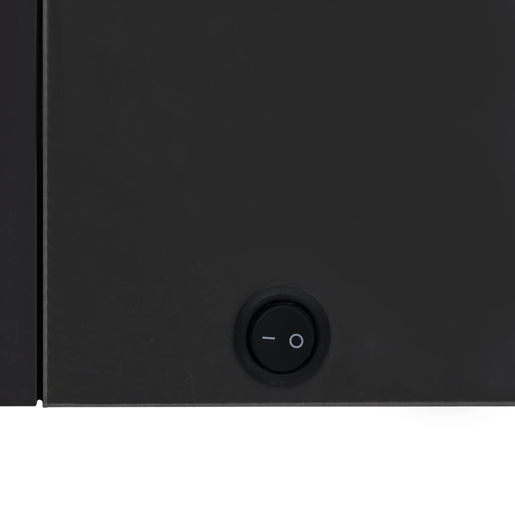 Tükrös fürdőszobaszekrény led-világítással 89 x 14 x 62 cm