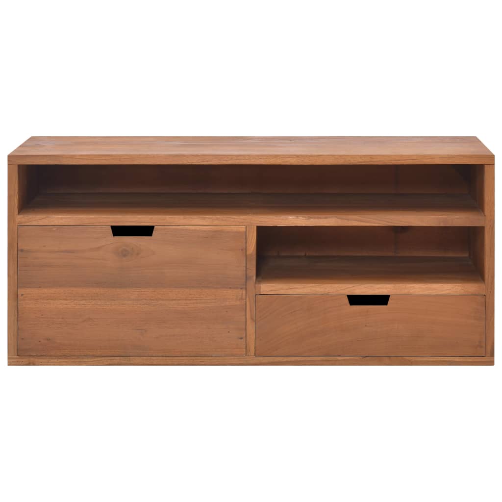 Tömör tíkfa tv-szekrény 90 x 30 x 40 cm