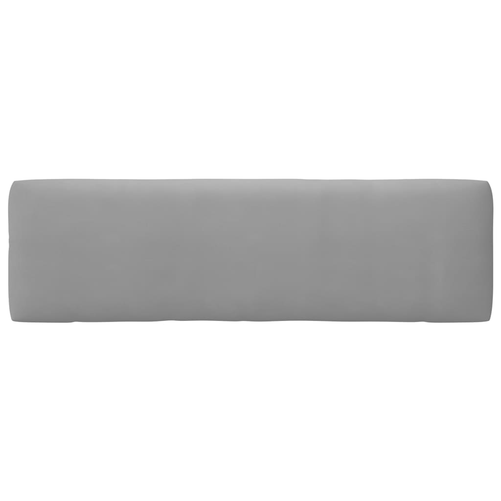 Fehér impregnált fenyőfa kerti középső raklapkanapé